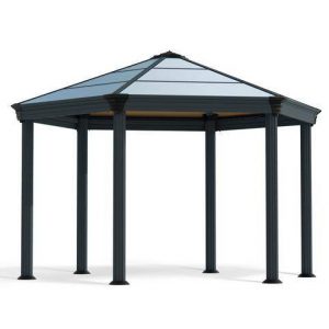 Palram Garden Gazebos Roma Grey Bronze Cutout