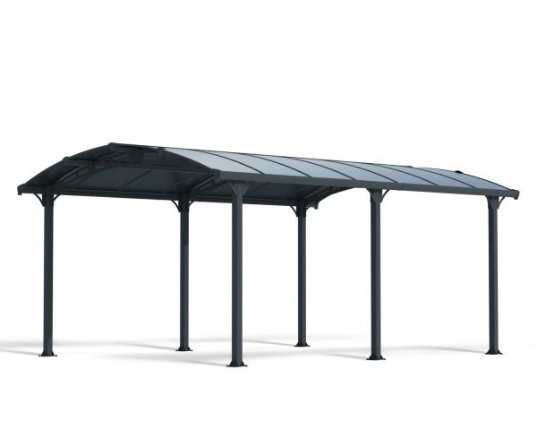 Palram Garden Gazebos Tucson 5000 Grey Bronze Cutout