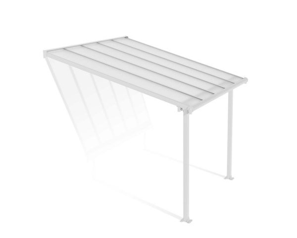 Palram Patio Covers Olympia 3x3.05 White Clear Cutout