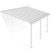 Palram Patio Covers Olympia 3x5.46 White Clear Cutout