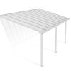Palram Patio Covers Olympia 3x6.10 White Clear Cutout