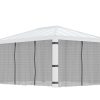 Palram Garden Gazebos Dallas 4900 Netting Set CutOut