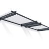 Palram Canopia Door Awnings Nancy 3x10 1x3 Grey CutOut 1