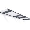 Palram Canopia Door Awnings Nancy 3x14 1x4.1 Grey CutOut 1