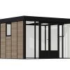 Garden Studio Copenhagen 10x12 3x3.5 Black Clear