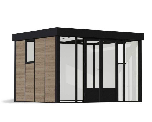 Garden Studio Copenhagen 10x12 3x3.5 Black Clear