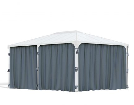 Palermo / Martinique / Milano Curtain Set - Milano 3x4 m + Martinique 3.6x5 m