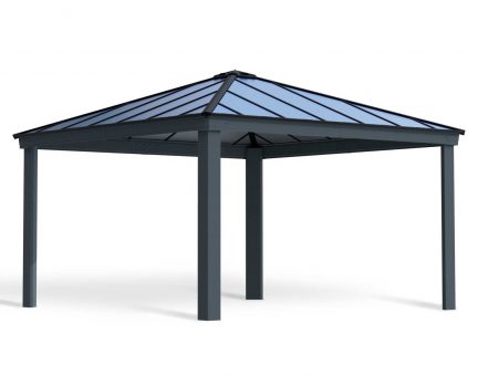 Colorado Alu Carport 4X4 m Polycarbonat Grau