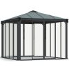 Palram Garden Chalets Ledro 3000 Grey Bronze Cutout